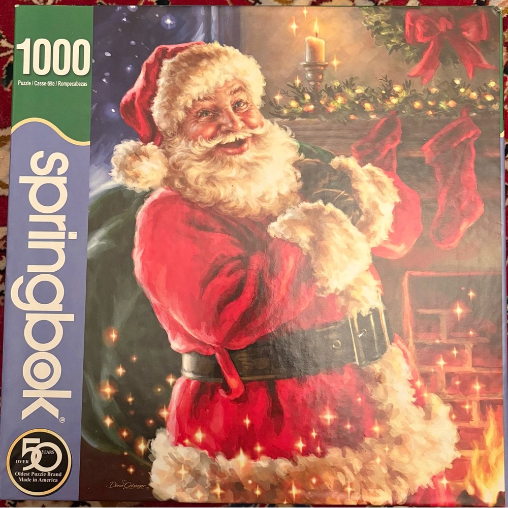 Springbok Santa Puzzle 1000 Pieces
